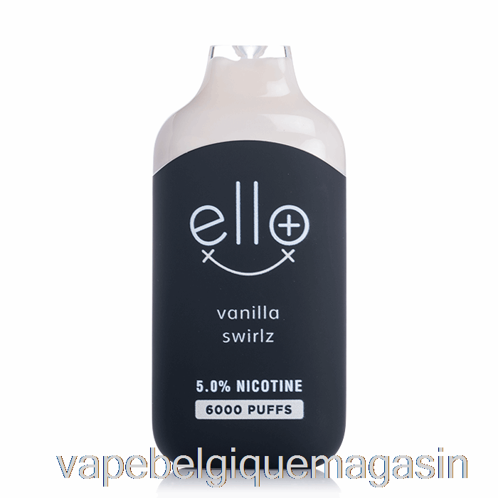 Vape Juice Blvk Ello Plus 6000 Tourbillon De Vanille Jetable